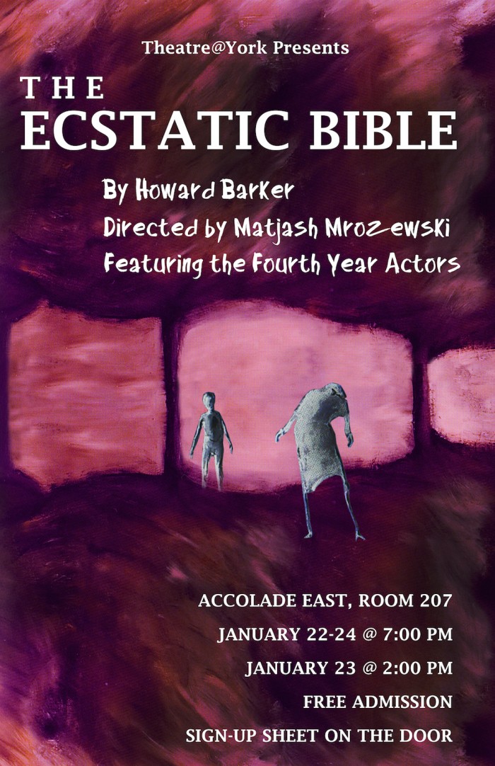 The Ecstatic Bible Poster