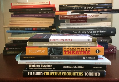 Some of Alan Filewod’s many published works