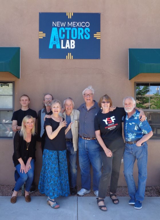 Dr. Robert Benedetti and the company of the New Mexico Actors Lab.